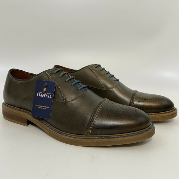 Stafford | Shoes | Stafford Mens Jahil Oxford Dress Shoes In  display picture 2